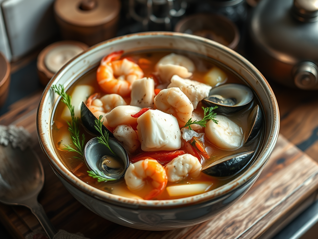 Seasonal Seafood Soup: A Comforting Coastal Recipe