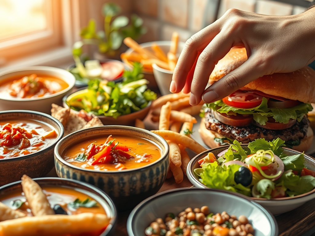 What are your favorite types of foods?