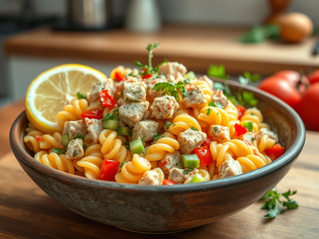 Simple Tuna Pasta Salad Recipe for Nourishment